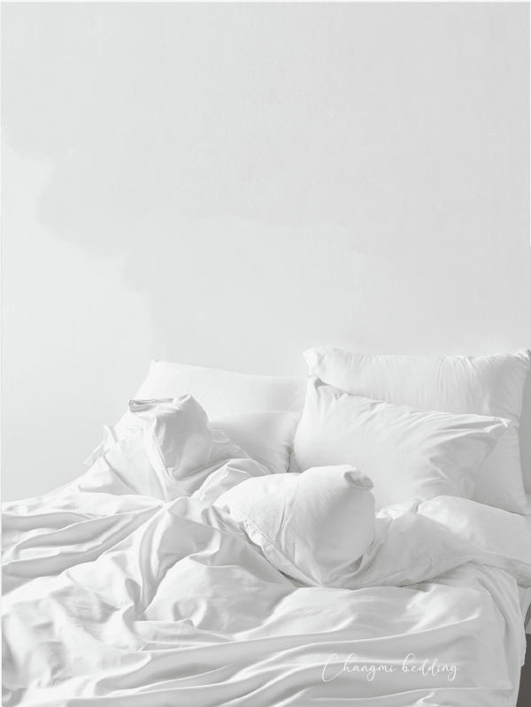 Vỏ chăn Cotton Sateen Trắng Trơn 300 sợi 6 CMT300 02
