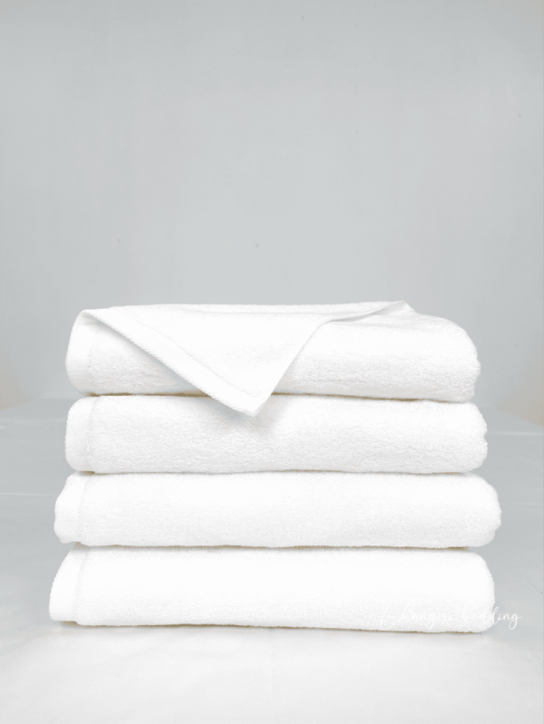 Khăn Cotton tự nhiên trắng cao cấp