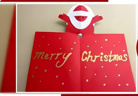 Hướng dẫn làm 5 mẫu thiệp Giáng Sinh 3D handmade siêu dễ 3 thiep giang sinh 3d handmade ong gia noel