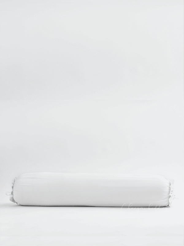 Vỏ gối ôm Cotton Sateen Trắng Trơn 500 Sợi 3 Cotton sateen page 08