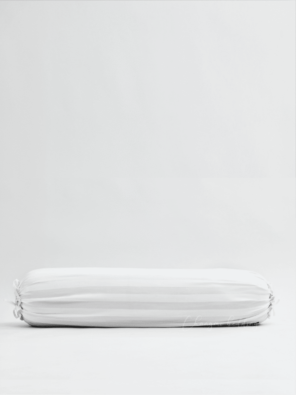 White Striped Cotton Pillowcase 3cm 300 Thread Count 3 3cm 03 mask