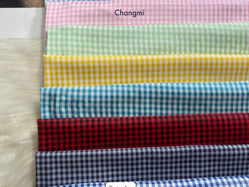 Vải Kate là vải gì? Ưu nhược điểm, phân loại và ứng dụng của chất Kate 5 Vải Kate sọc caro