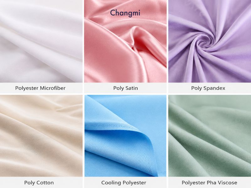 Vải Polyester là gì? Đặc tính, ưu nhược điểm khi sử dụng 3 các loại vải poly