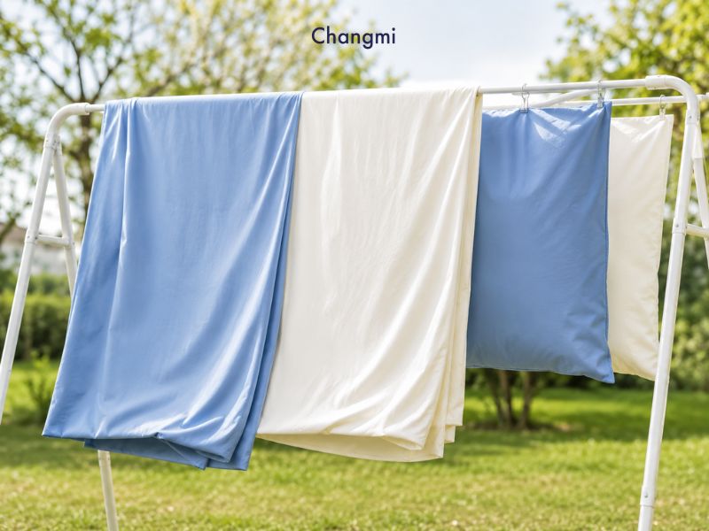 Vải Polyester là gì? Đặc tính, ưu nhược điểm khi sử dụng 5 cách vệ sihh bảo quản vải polyester