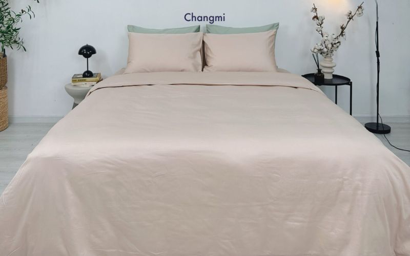 Cập nhật bảng giá chăn ga gối đệm Changmi Bedding mới nhất 2026 1 Set of 4 soft 300TC Cotton Sateen pieces