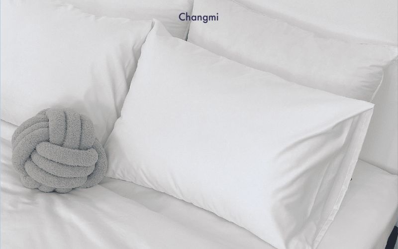 Cập nhật bảng giá chăn ga gối đệm Changmi Bedding mới nhất 2026 4 Bộ 3 món Cotton Supima 500TC trắng trơn