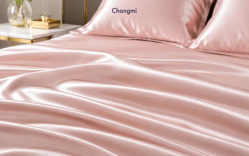 Cách chọn chất liệu chăn ga cho mùa hè mát mẻ, thoáng khí không bị nóng 12 chăn ga Lụa Silk