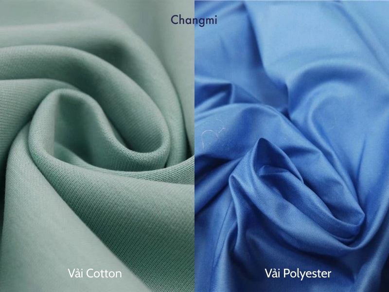 So sánh vải Polyester và Cotton: Nên chọn loại nào tốt hơn? 1 so sánh vải Polyester và Cotton